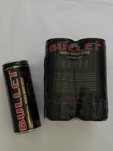 Bullet energy drink black - bullet,