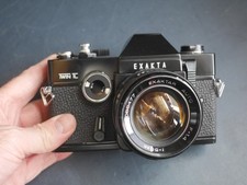 Rare EXAKTA 35mm Camera TWIN TL 55mm f1.4 Exaktar lens WORKING ref:2553