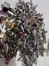 Duchamp London Crystal & Enamel Cufflinks Luxury