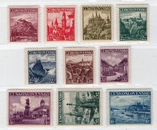 CZECHOSLOVAKIA 1936 + 1937