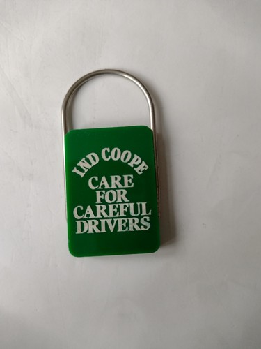 Vintage ind cooper - cooper, keyring