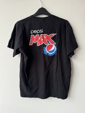 Vintage Pepsi Max Men’s Medium T Shirt Soft Drink Promo Graphic Print Y2K Tee