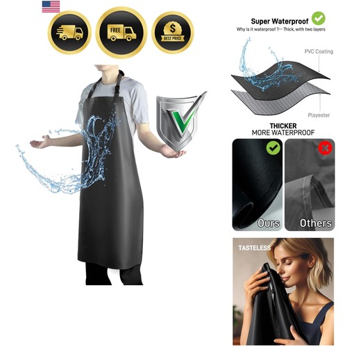 Waterproof apron with - waterproof,
