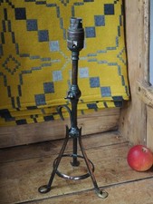 A Fabulous Arts And Crafts Noveau Period Lamp In The Manner Of WAS Benson Bronze