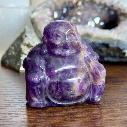 Dream amethyst laughing buddha - dream,