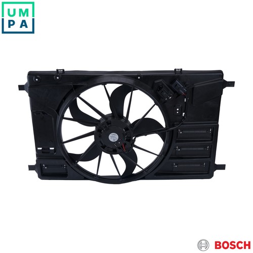Electric motor radiator - radiator, fan