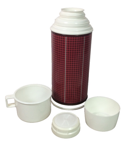 Vintage thermos vacco flask - vintage,
