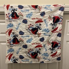 Mary Poppins Blanket VTG Hand