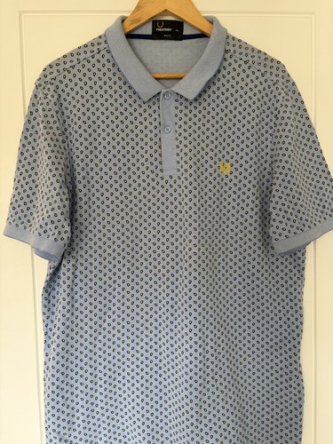 Fred perry light blue paisley - fred,