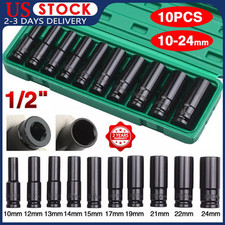 Impact Socket Set 10PC 1/2"