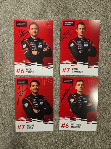 Signed team penske hero card - hero,