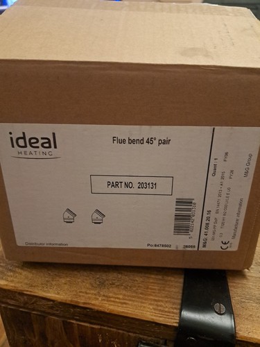 Ideal heating flue bend - ideal,