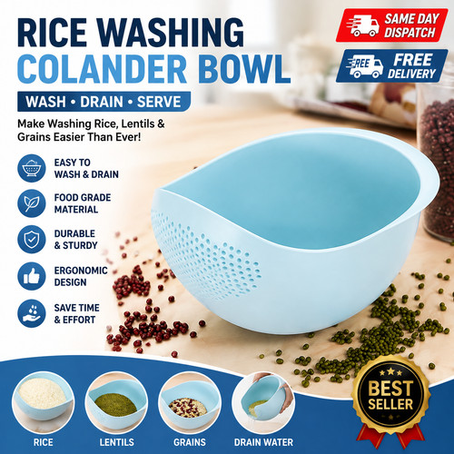 Colander rice bowl - colander, drain