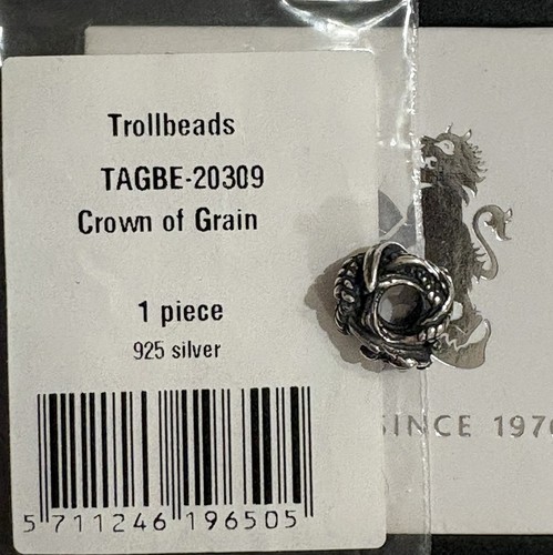 Trollbeads crown grain - crown, of