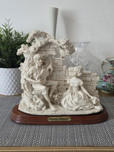 Heavy vintage resin country - vintage,