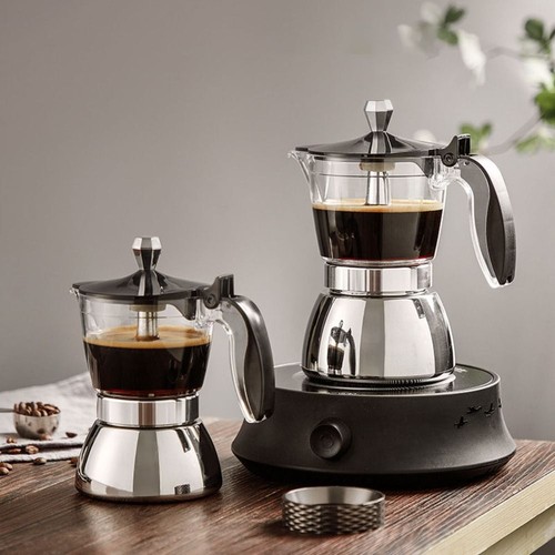 Italian moka coffee pot - moka, 4/6