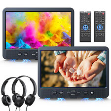 2x10.1" Dual Car Headrest DVD