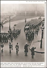 1936 ANTIQUE PRINT ROYALTY