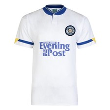 Leeds United 1992 Retro Football Shirt 100% POLYESTER Men's