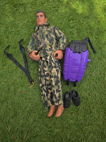 Vintage action man with - action,
