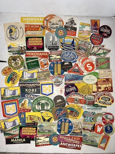 Huge lot vintage luggage - lot,