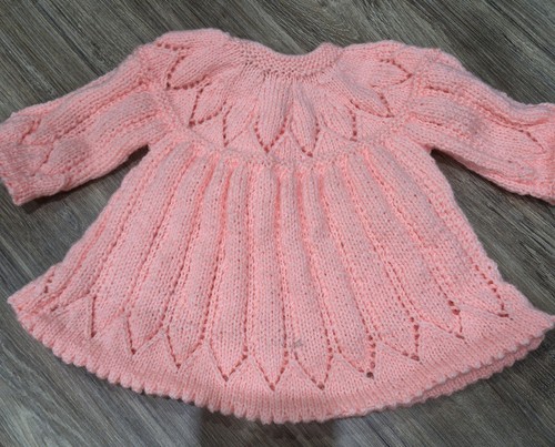 New beautiful knit baby girls - new,