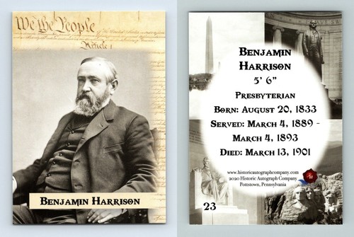 Benjamin harrison potus - harrison,