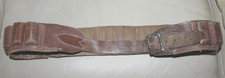 SHOT GUN CARTRIDGE BELT (25 CAPACITY) THICK LEATHER  - VINTAGE