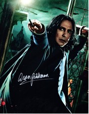 Alan Rickman autographed 11x14