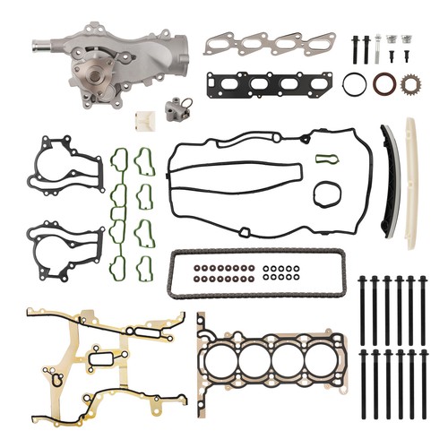 Timing chain kit - kit, water