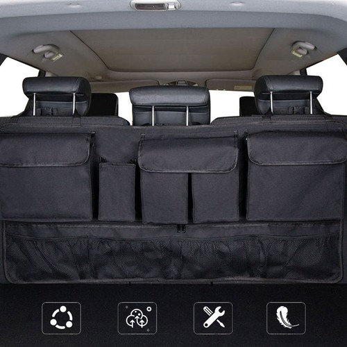 Black car seat back - black,