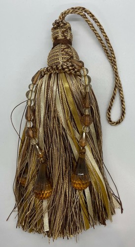 Key tassel brown - 7",