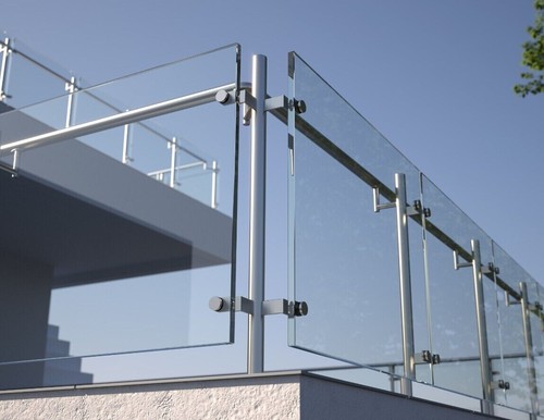 Toughened glass balustrade - glass,