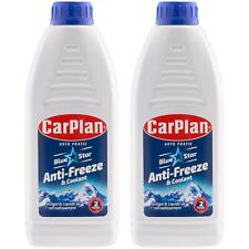CarPlan BSA001 Blue Star Antifreeze & Coolant Concentrate Down To -36C 1L x 2