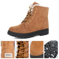 Womens Waterproof Fur Lined