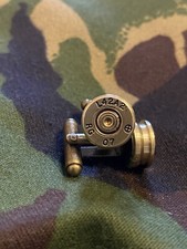 Bullet Cufflinks .308 / 7.62 Rifle Shooting Hunting SLR GPMG M60 Great Gift