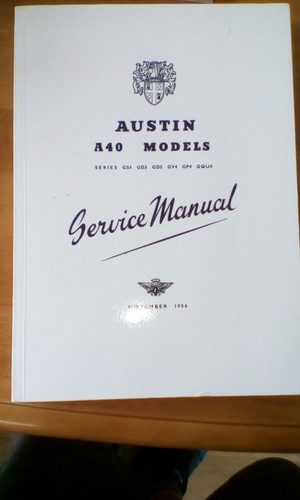 Austin a40 models series - austin,