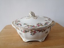 Marlborough Royal Petal Grindley Cover Dish Tureen with Handle 1950s Vintage