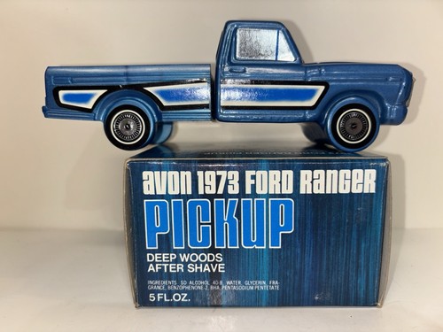 Vintage avon 1973 blue ford - vintage,