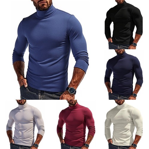 Mens thermal turtleneck - mens,