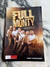 Theatre Programme For The Stage Play ‘The Full Monty’ 2024  tour. Bill Ward 