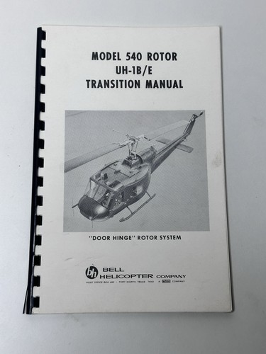 Bell model 540 rotor - bell,