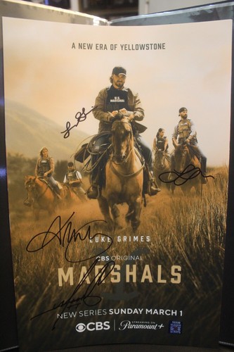 Signed poster marshals - poster,