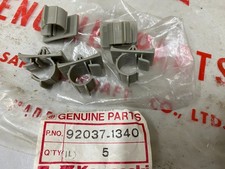 KAWASAKI NOS REAR SHOCKER AIR PIPE CLIPS (5) GT550 GT750 ZG1300 Voyager Spectre