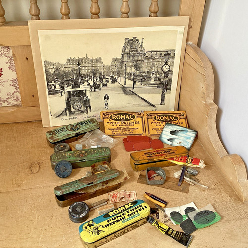 Vintage puncture outfits with - puncture,