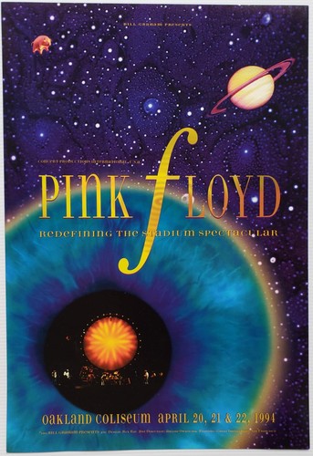 Pink floyd concert poster - pink,