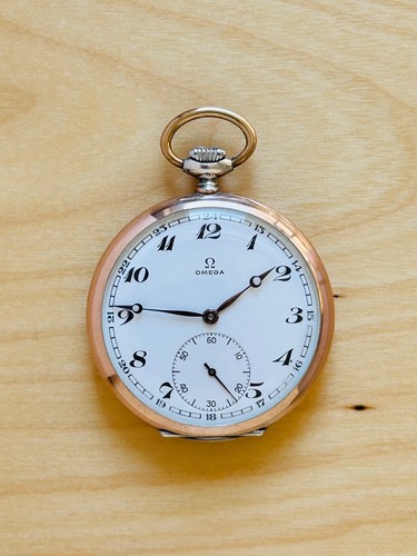 2a924 antique omega - omega, silver