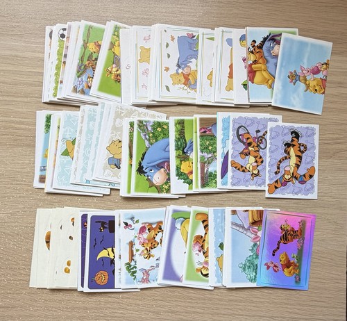 151 different panini stickers - different,