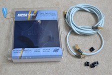 Supra Cables CAT 8 Ethernet RJ45 Cables 0.5m AND 4m (Factory Terminated)