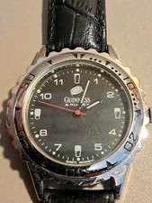 Guinness Men's Rugby Watch with Working Battery Good Condition .Collectable Item